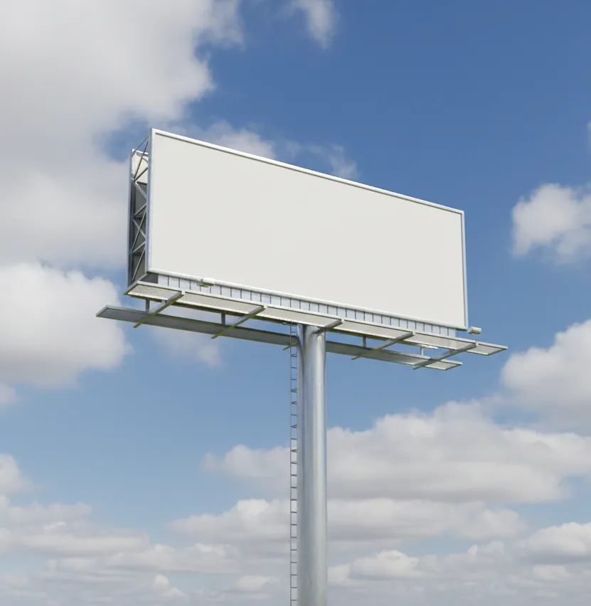 Рекламные щиты и опоры 1