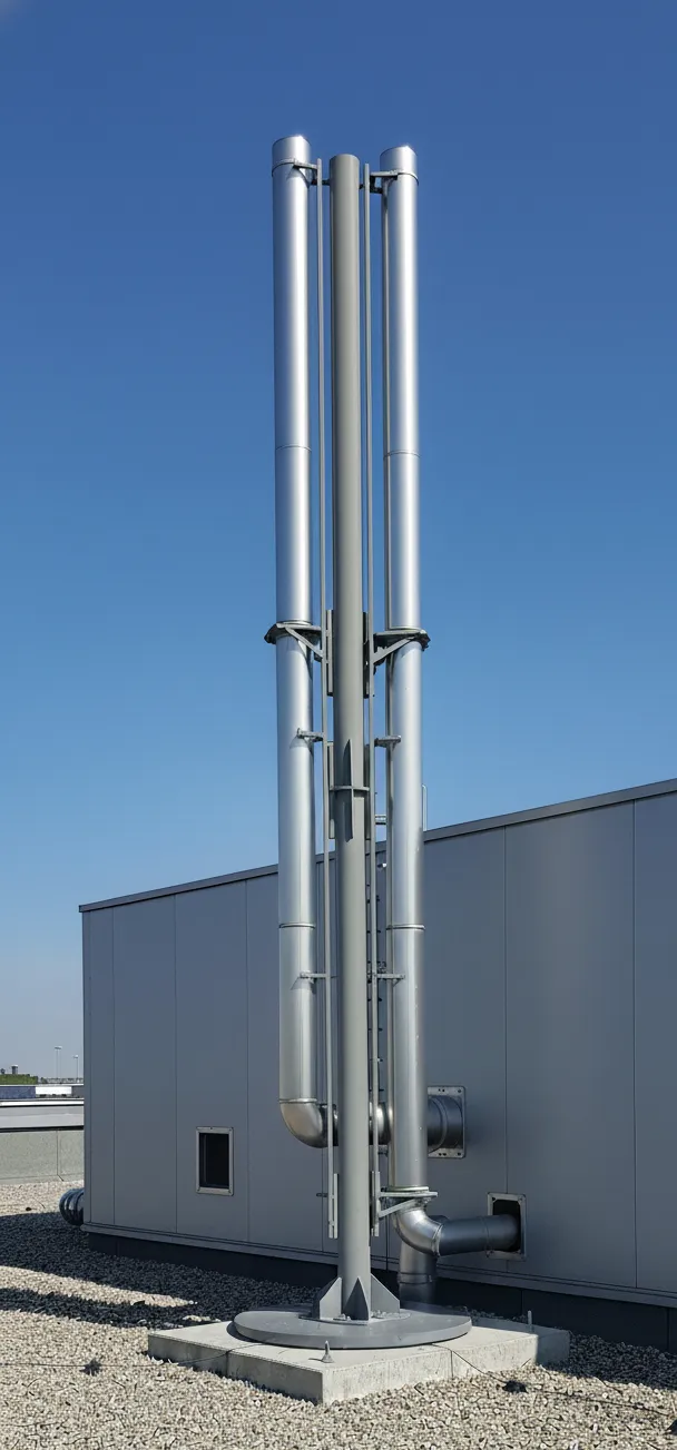 Мачтовые дымовые трубы 1