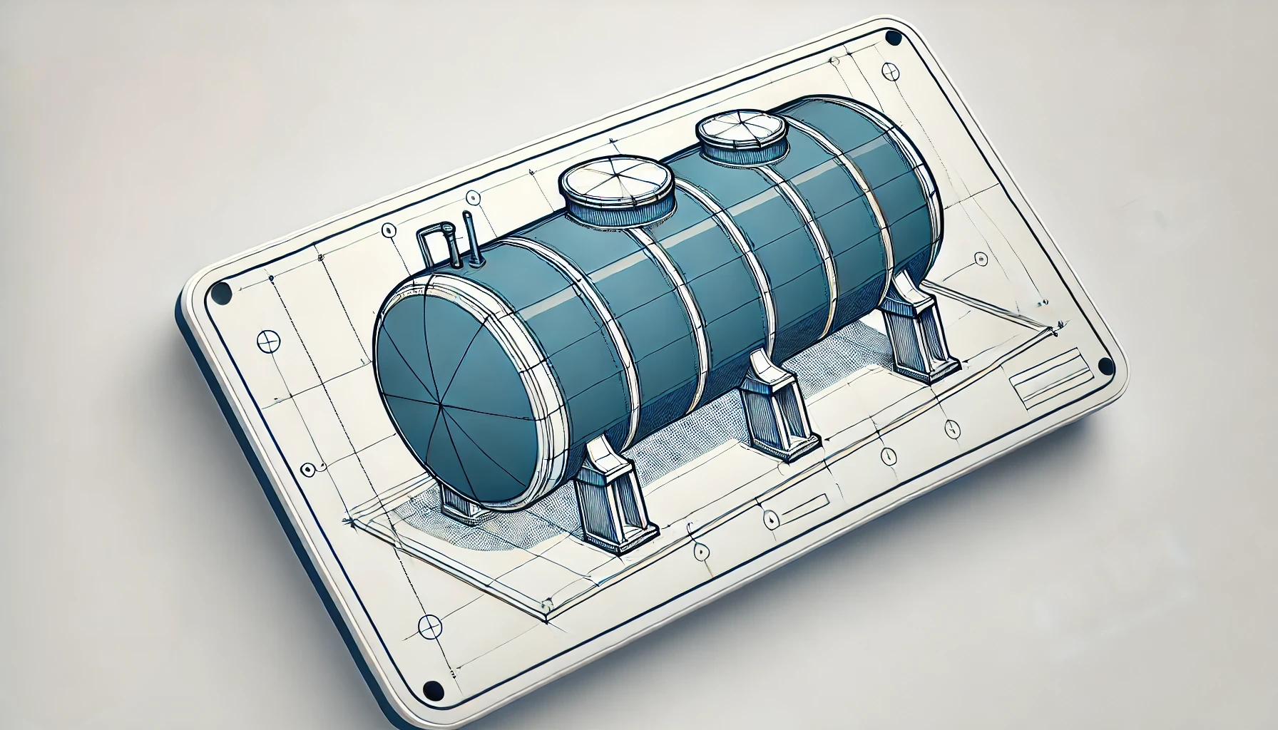 Резервуары горизонтальные